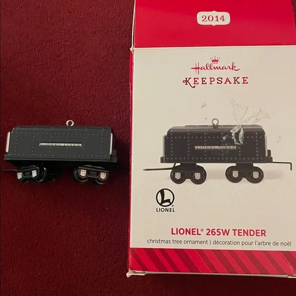 Hallmark 2014 Lionel 265W Tender Ornament Train - Picture 1 of 2